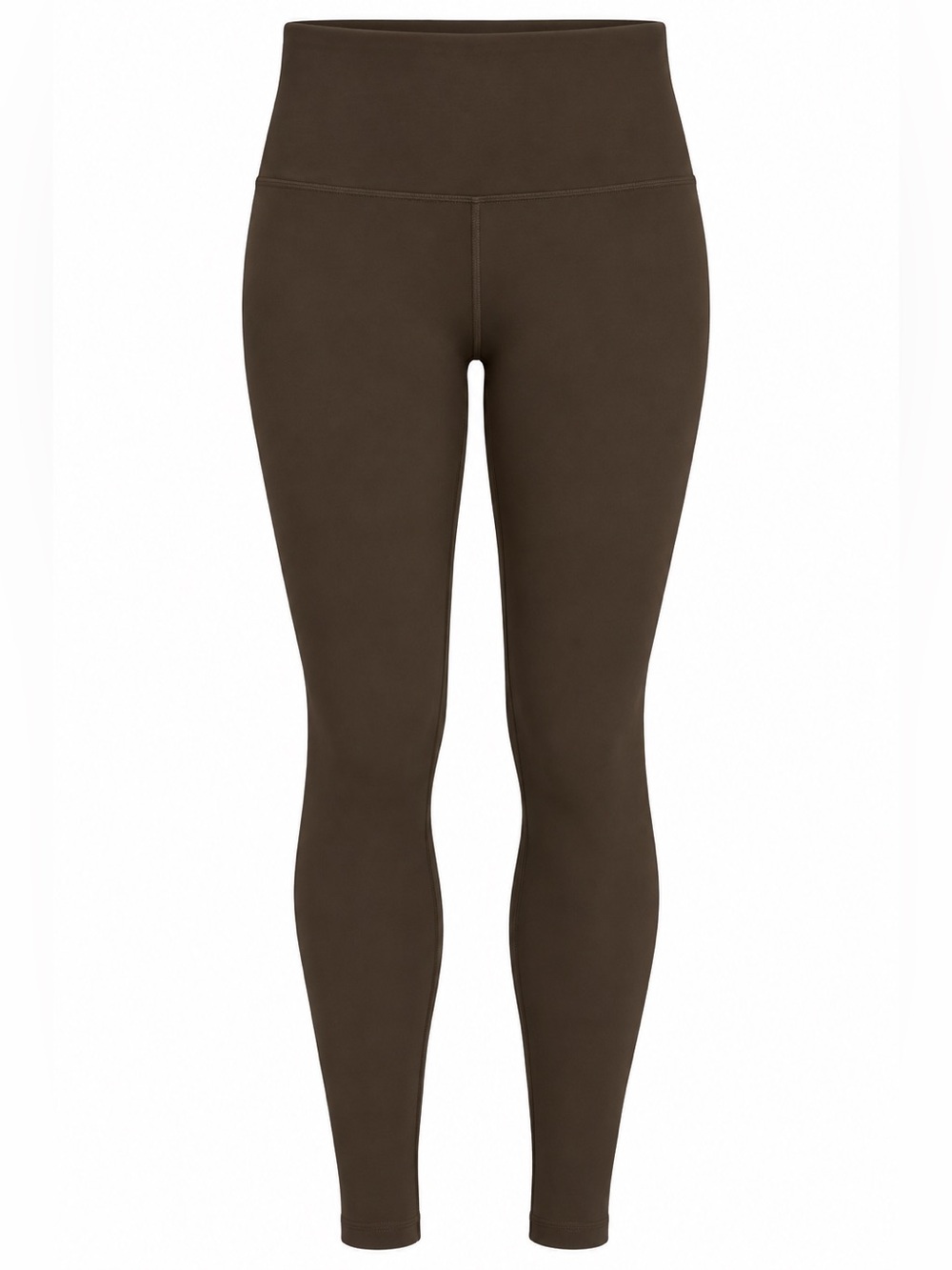 Set Active Medium Chocolate Brown Compression Leggings